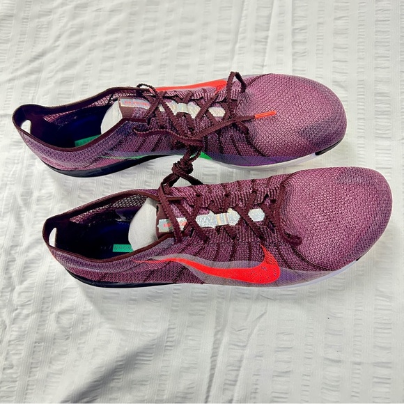 Nike Victory 2 Faith Kipyegon Burgundy Crush / Electric Algae size 14 - Picture 12 of 13